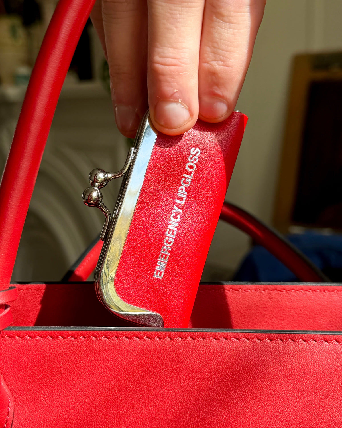 Emergency Lipstick Purse by Nik Bentel