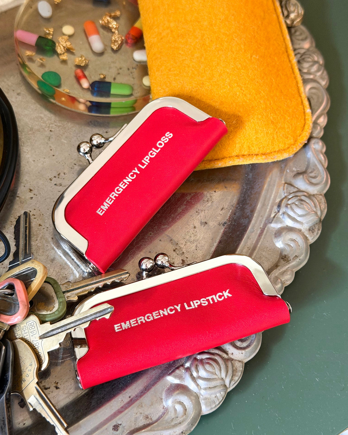 Emergency Lipstick Purse by Nik Bentel
