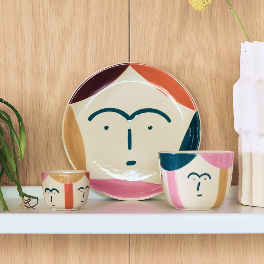 Freya Face Ceramics by Donna Wilson