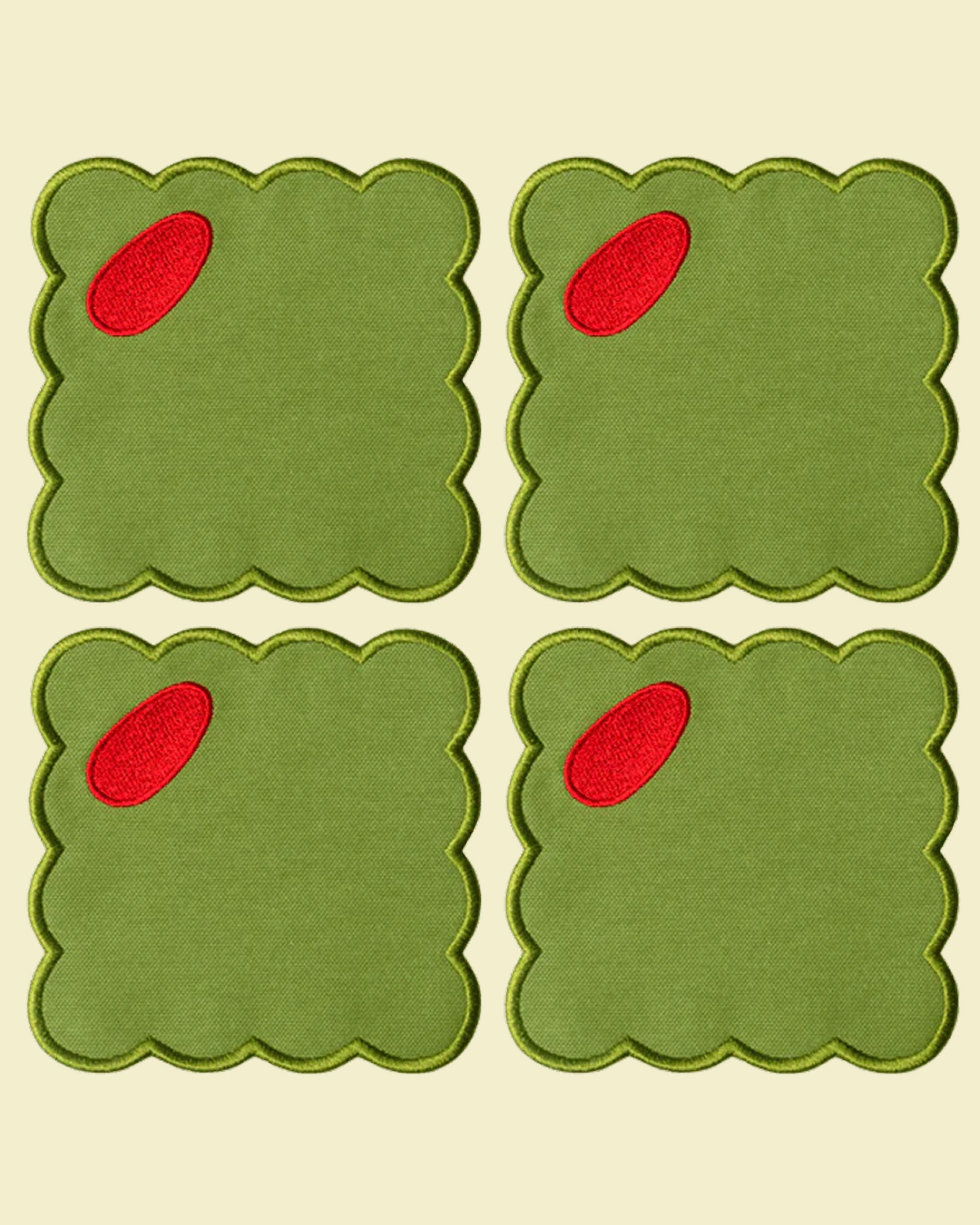 Fruit and Veg Coasters & Placemats by OCTAEVO
