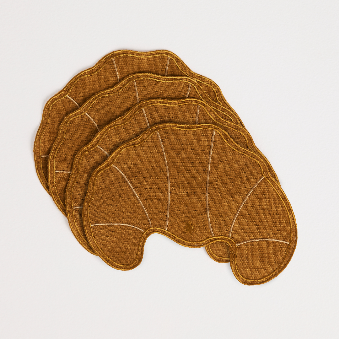 Croissant Napkins by Maison Balzac