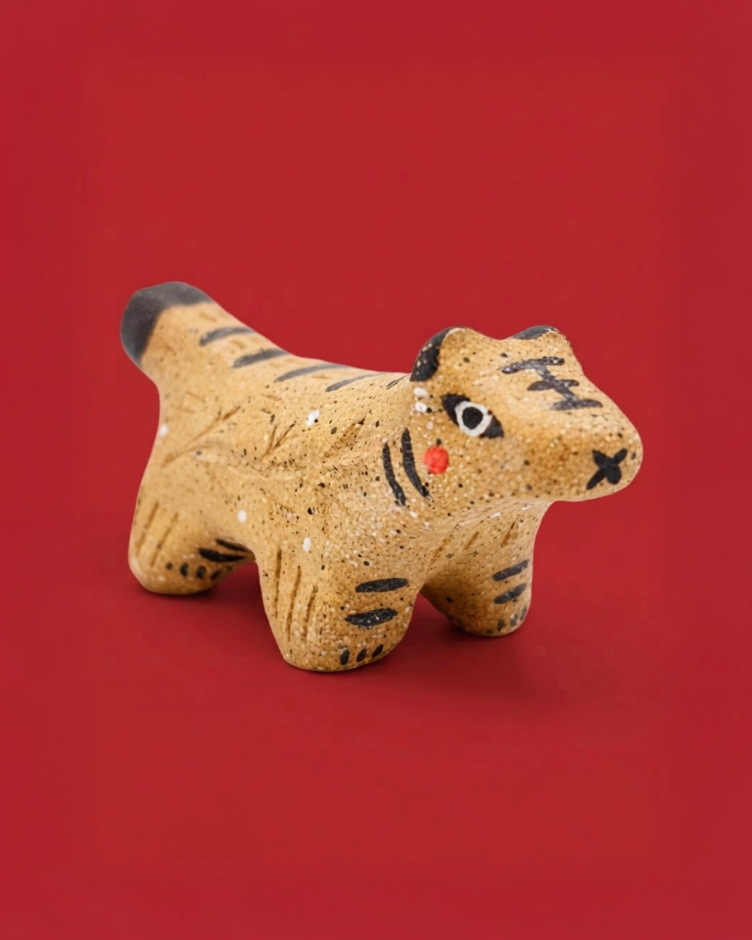 Ceramic totems by LIONINTHETREES