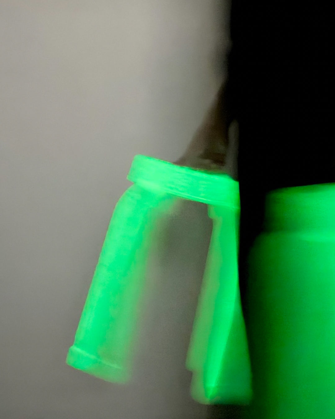 Glow in the dark stool by Rumbá Bor