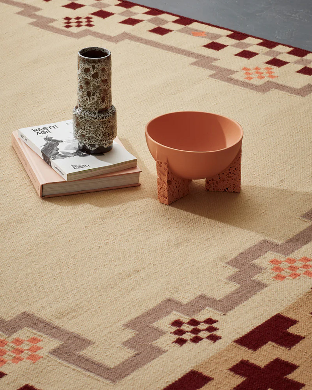 Geometric Border Rugs by Gill Thorpe - Floor Story