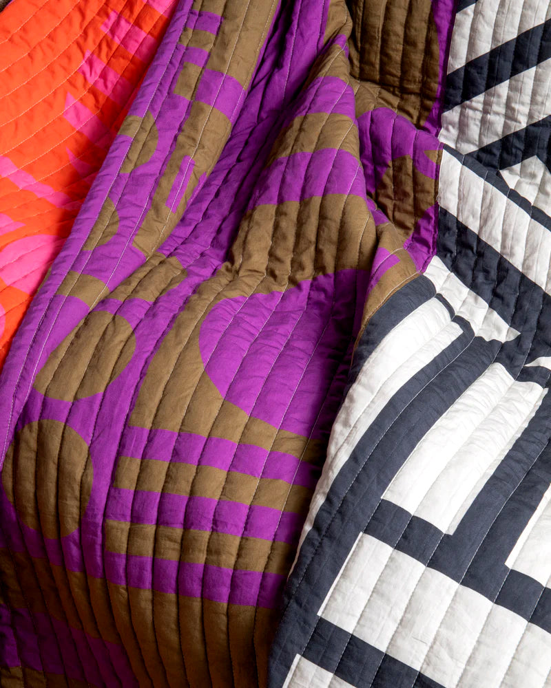 Reversible Quilted Throw