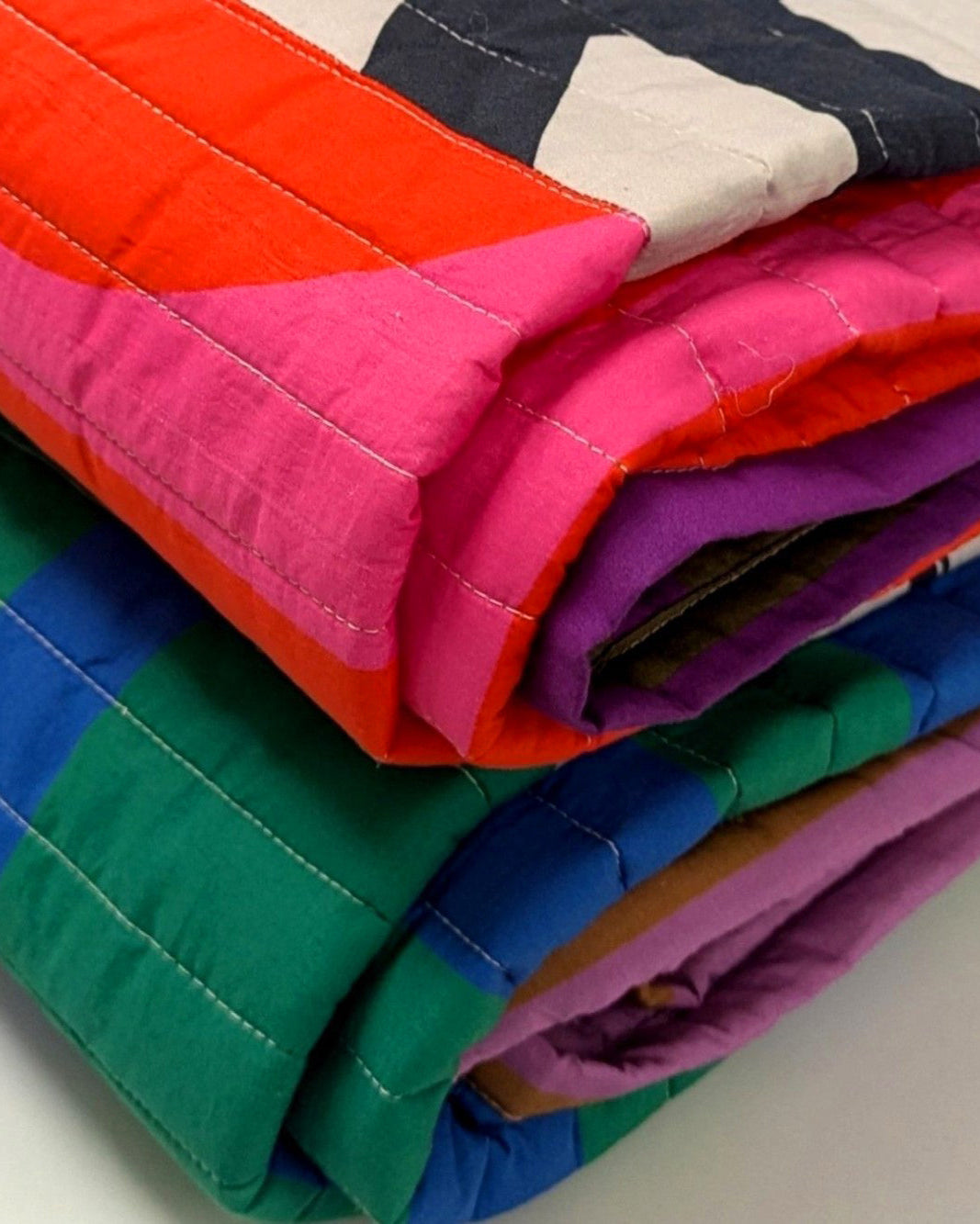 Reversible Quilted Throw
