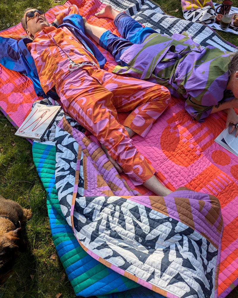 Reversible Quilted Throw