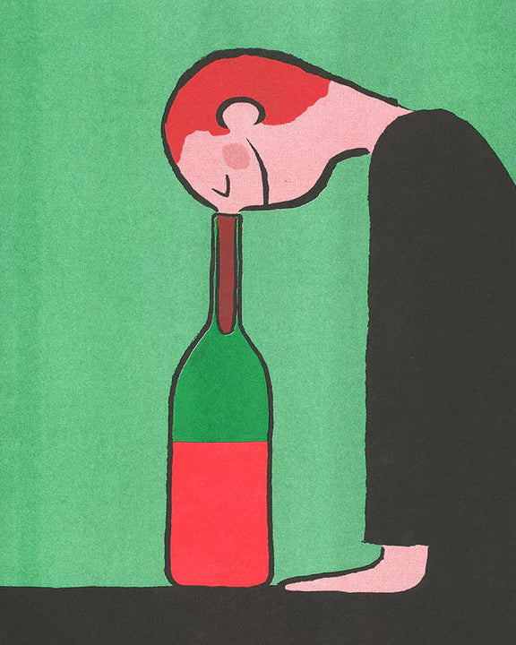 La Bouteille Prints by Jean Jullien - Kiblind atelier