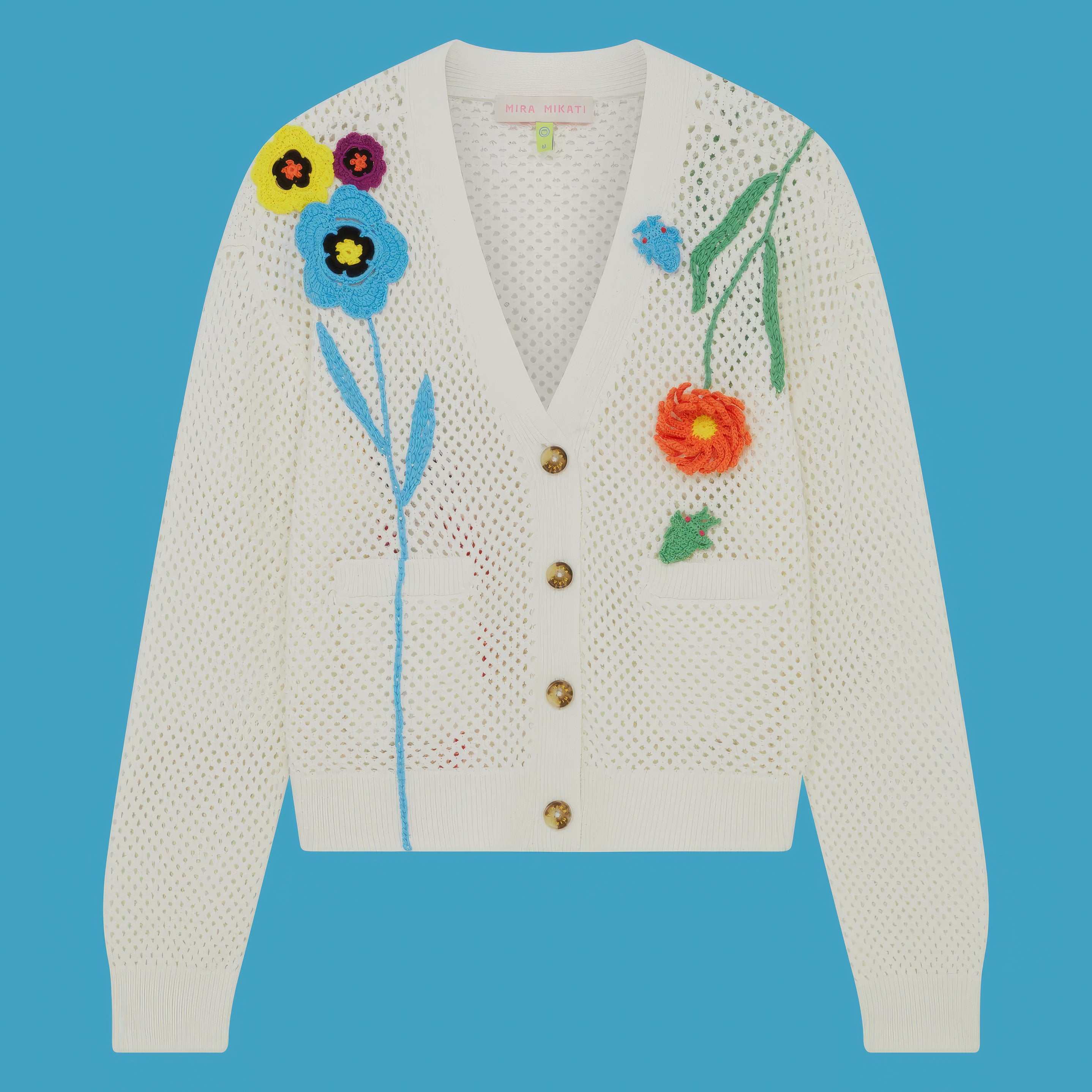 Flower Crochet Cardigan