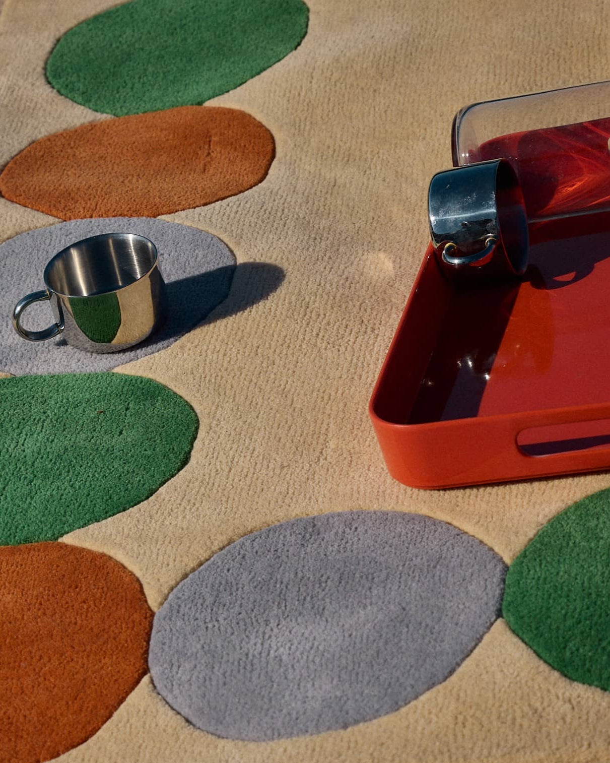 Dots & Marbles rugs by Color Therapis