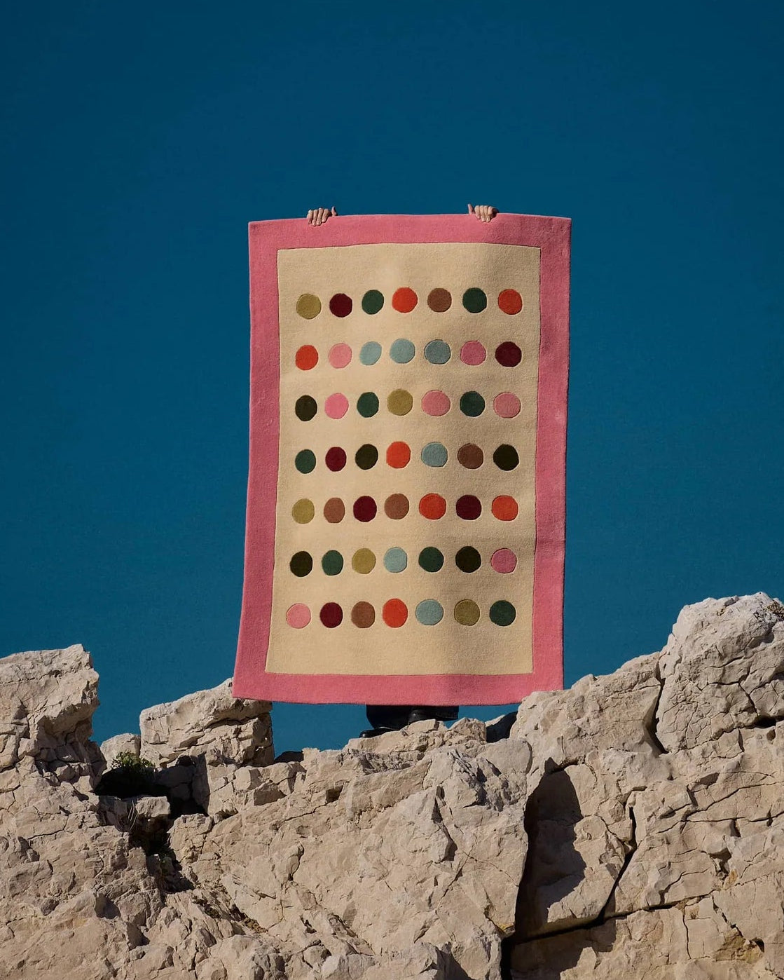 The Veil rug by Kristine Five Melvær - Volver Studios