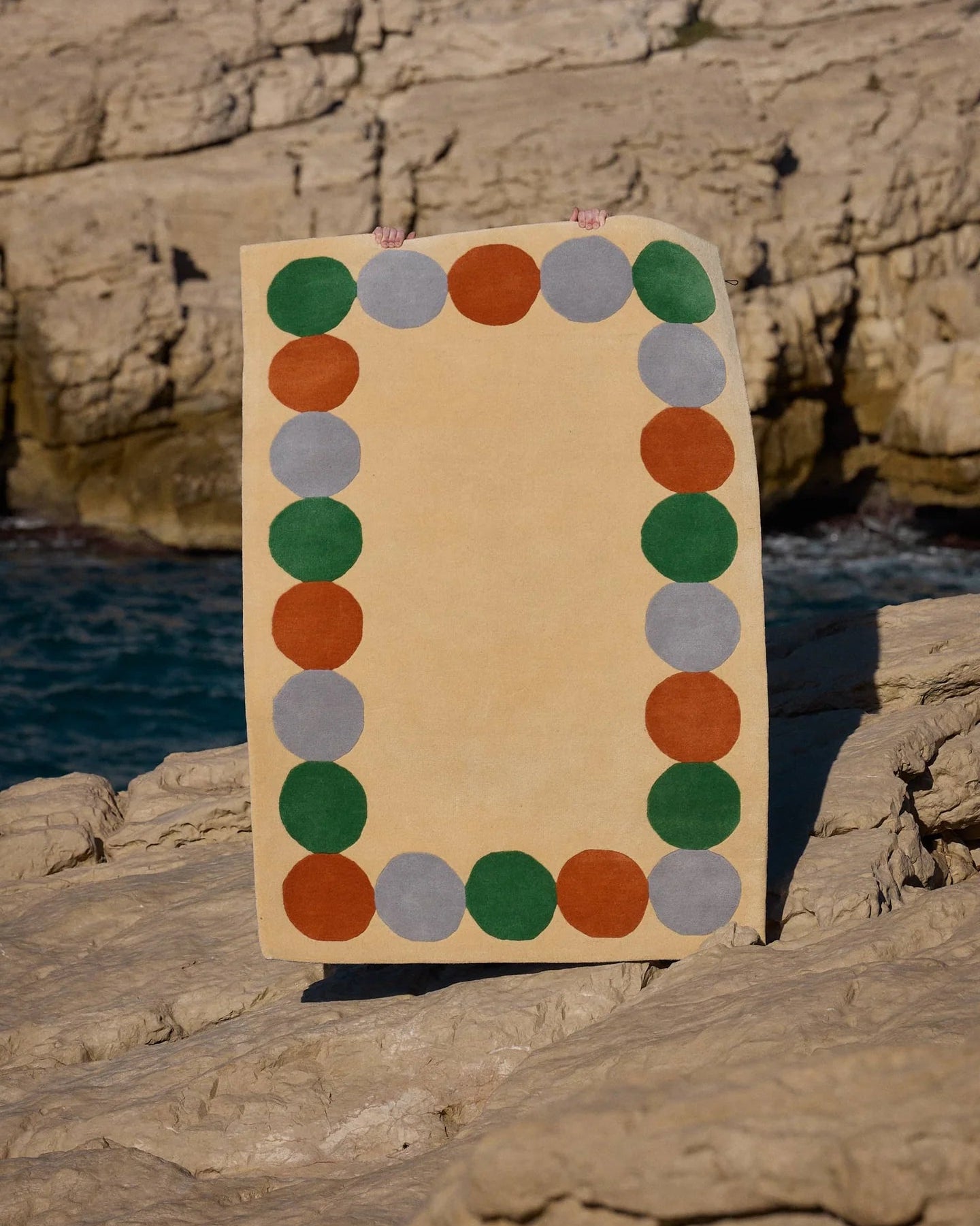 Dots & Marbles rugs by Color Therapis