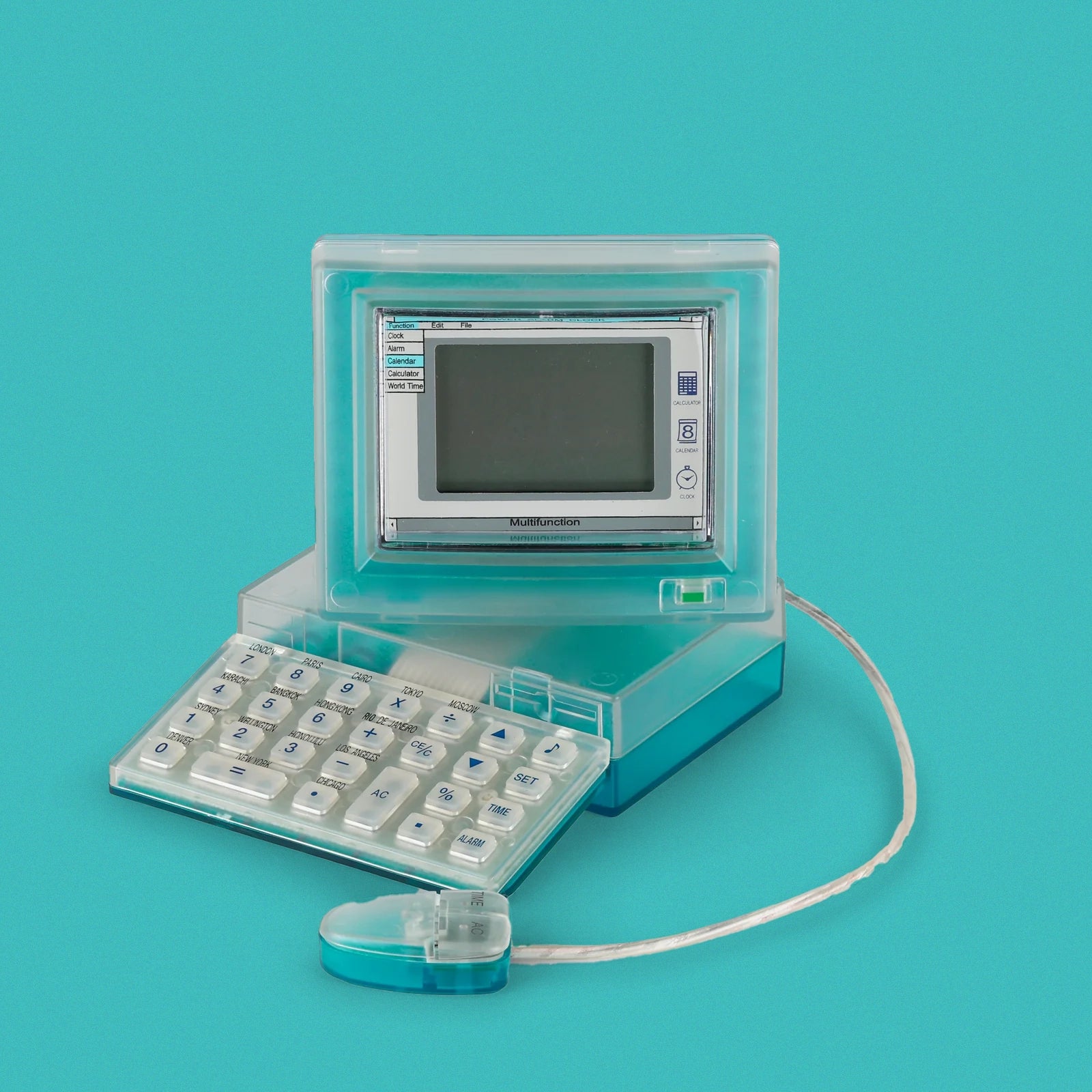 Mini PC Alarm Clock Calendar