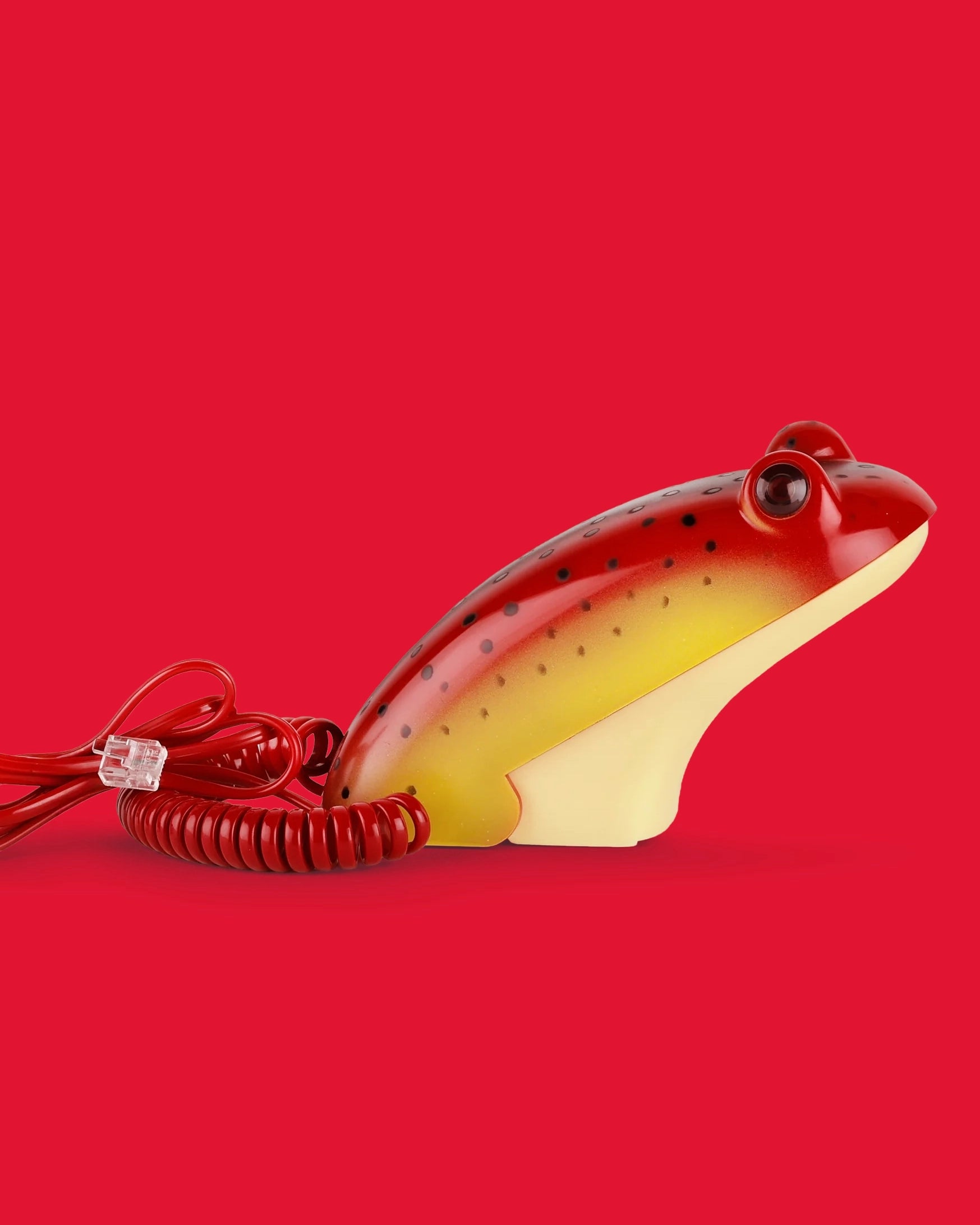 Red Crusader frog phone
