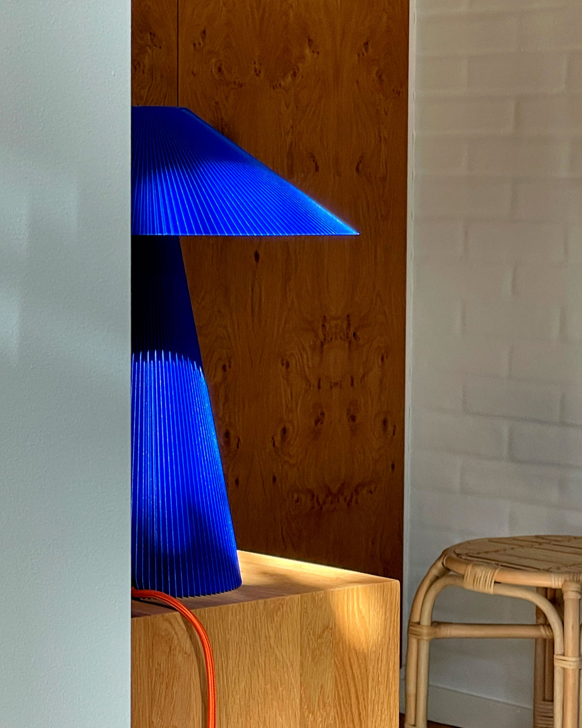 Klein Blue Jane Lamp by Manu Matters