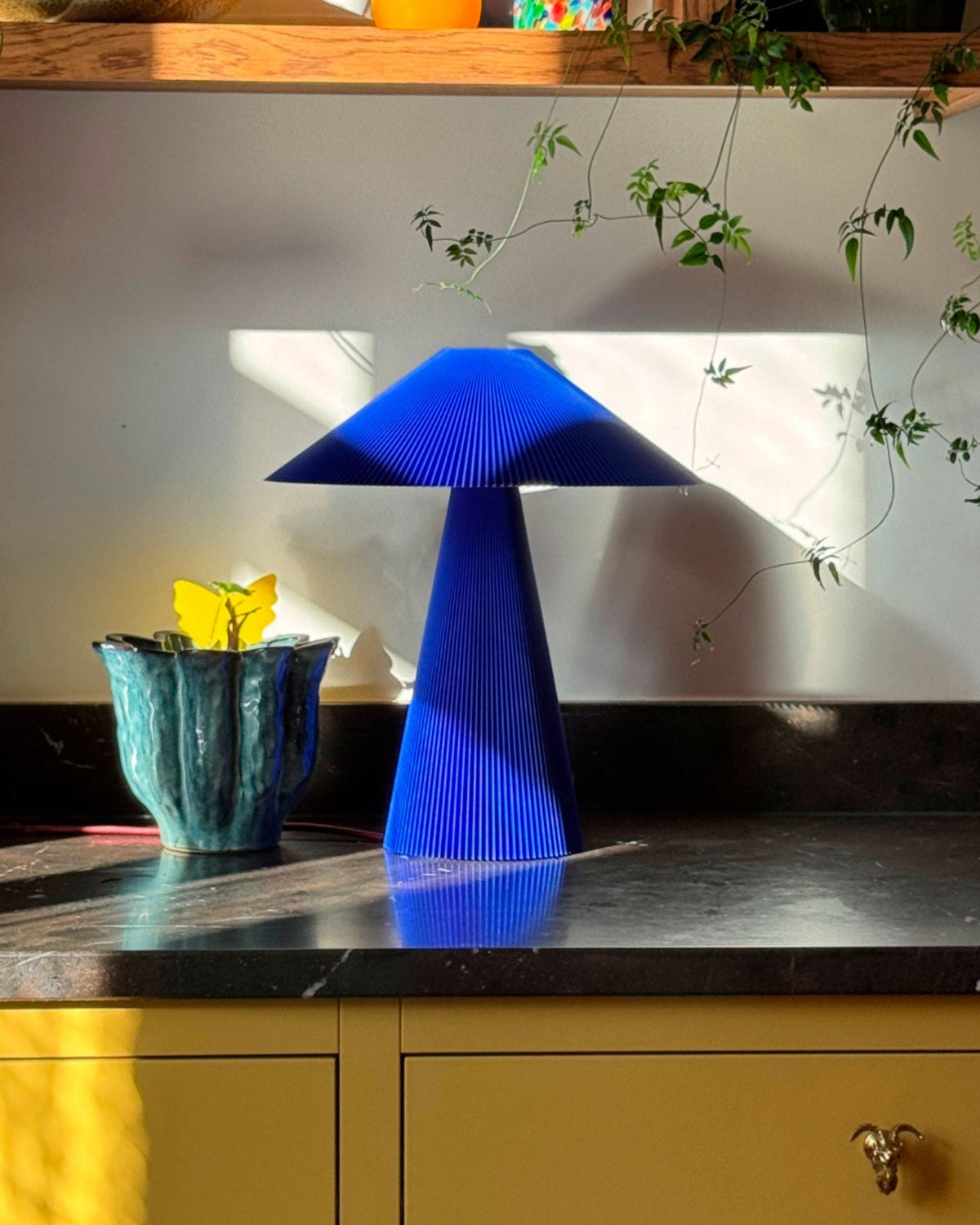 Klein Blue Jane Lamp by Manu Matters