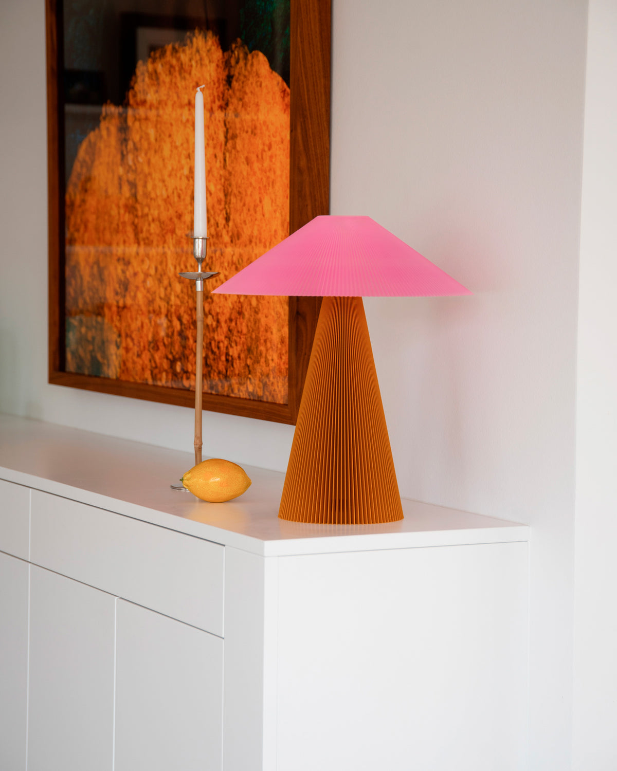 Colour Block Jane Lamp by Manu Matters