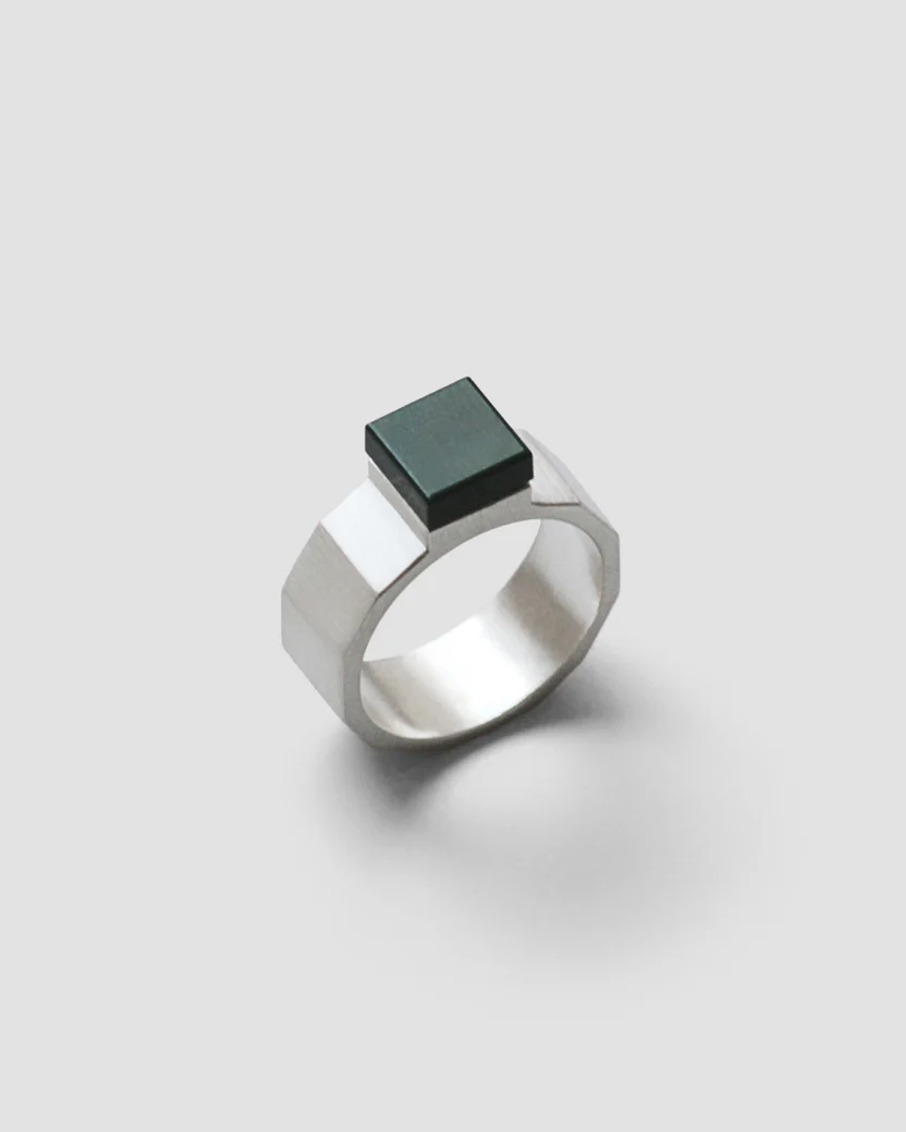 The Faceted MB Band ring by Thanh-Truc Nguyen - Studio Gogo