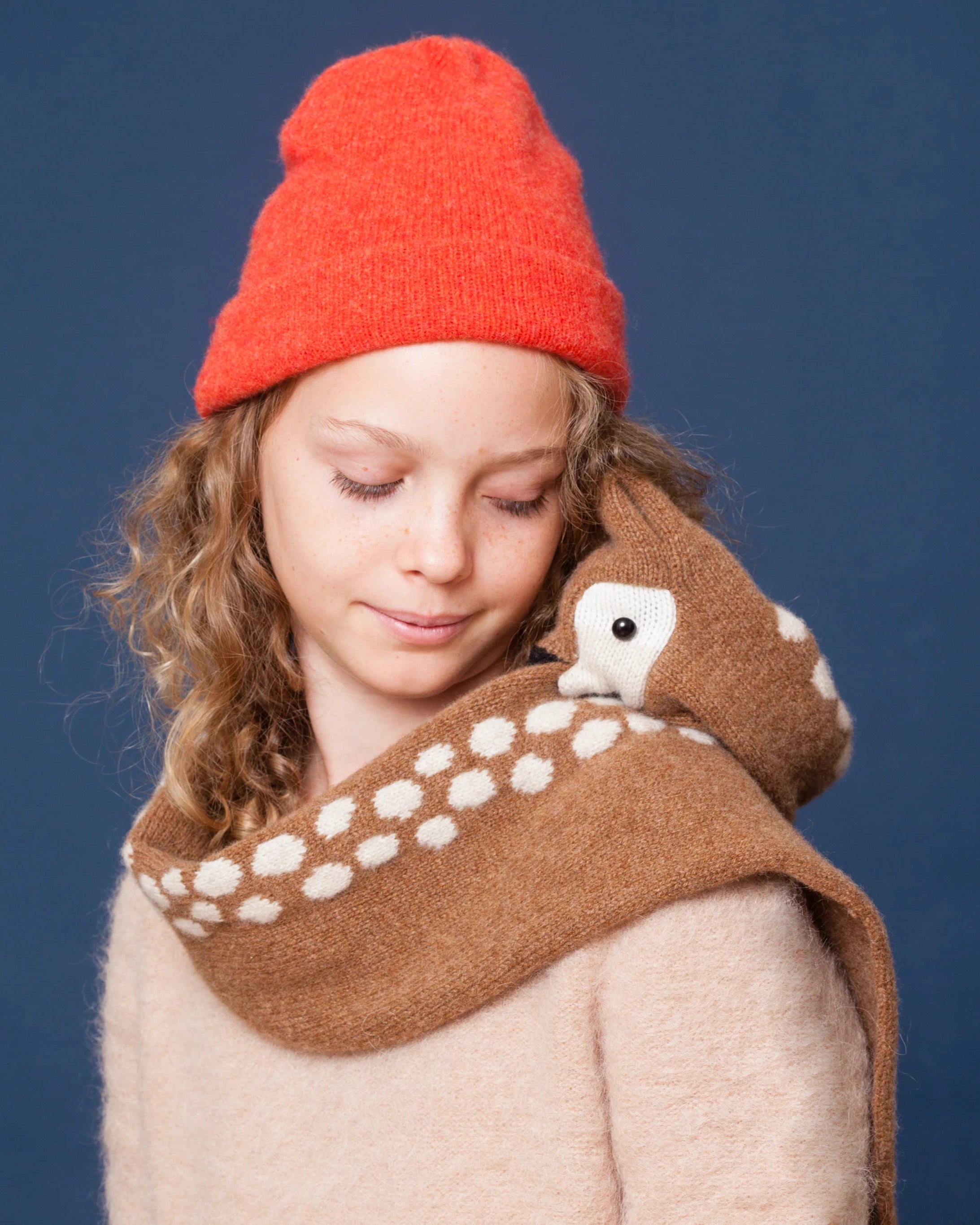 Animal kid scarves