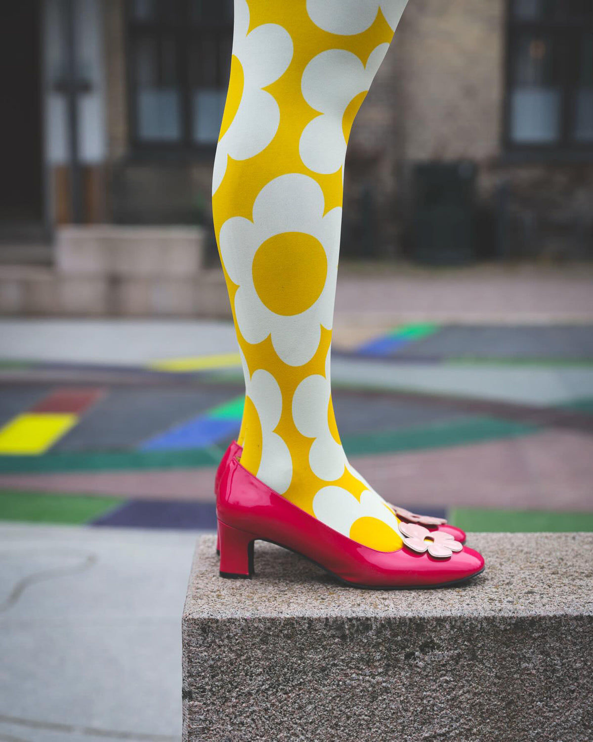Flowerette Tights by Margot