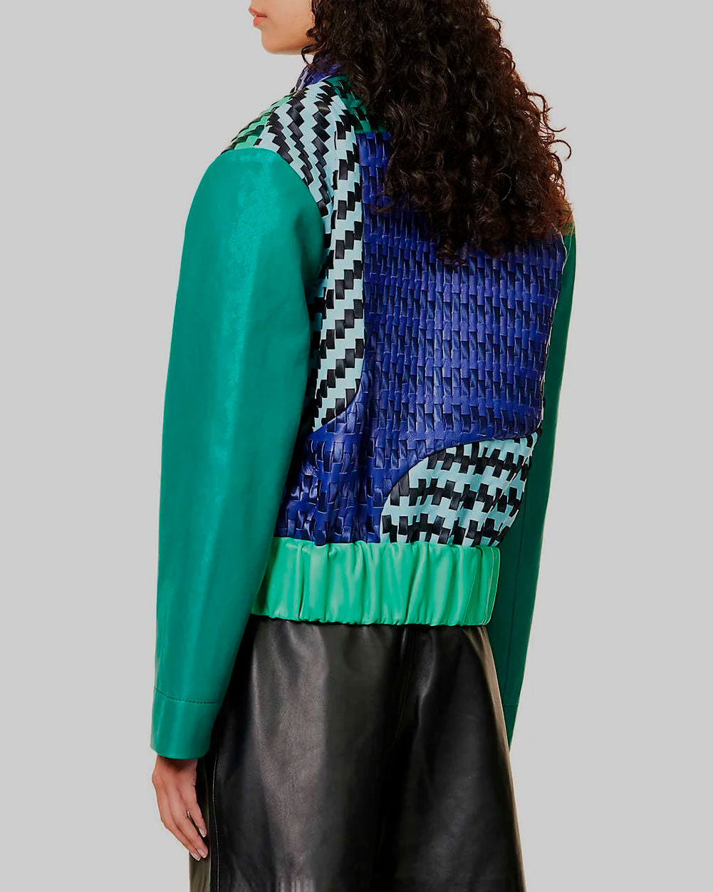 Woven Leather Jackets by Martina Spetlova