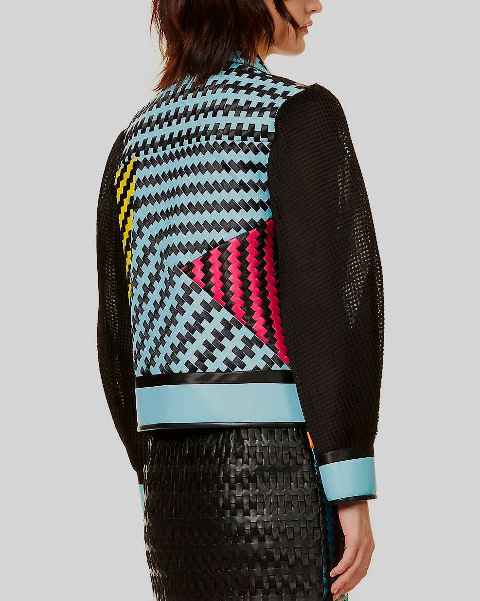 Woven Leather Jackets by Martina Spetlova
