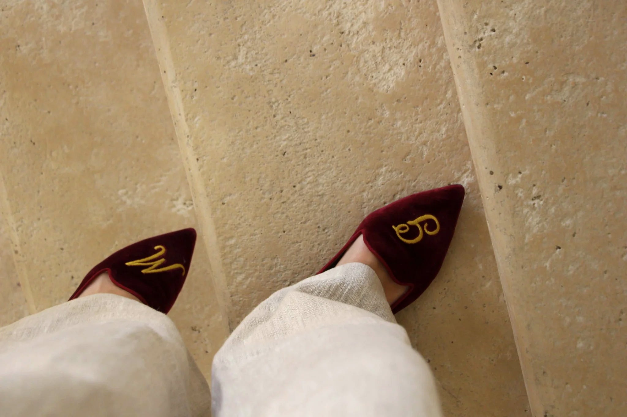 Chez vous personalised shoes