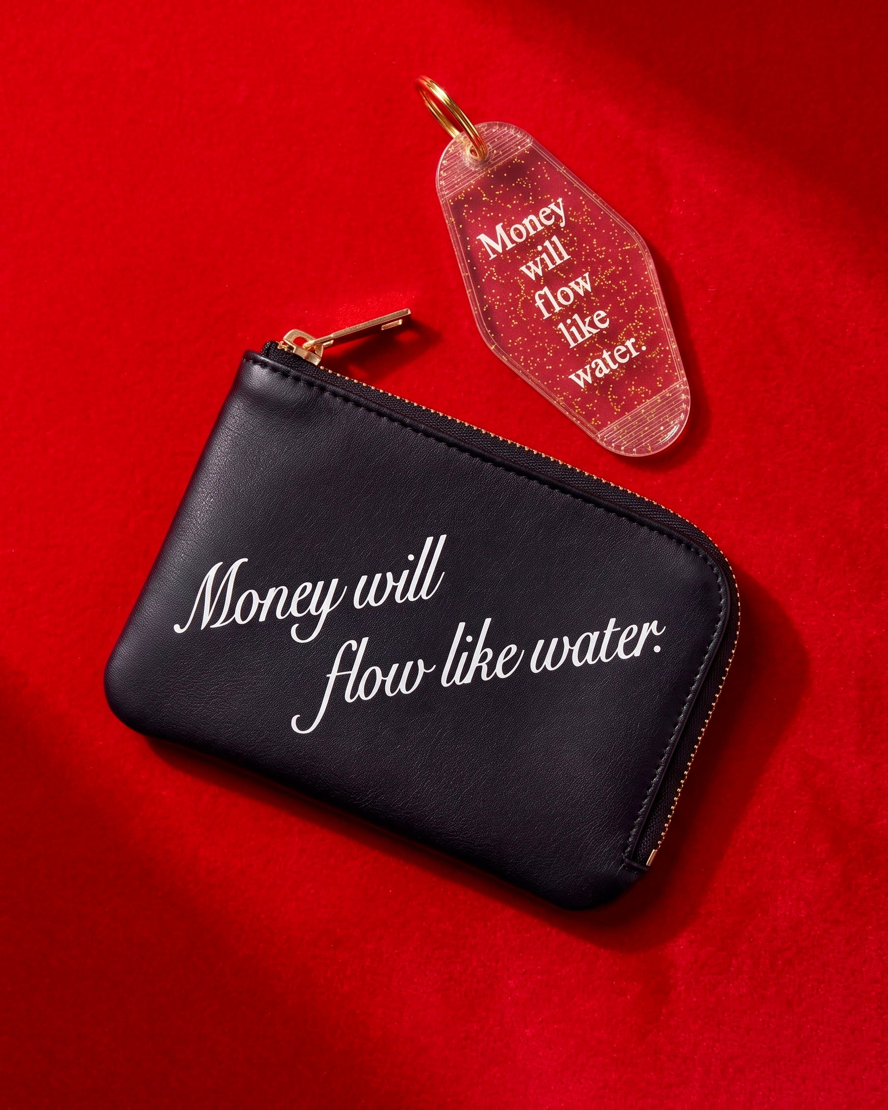 Money Will Flow Like Water Pouch by Matter Matters