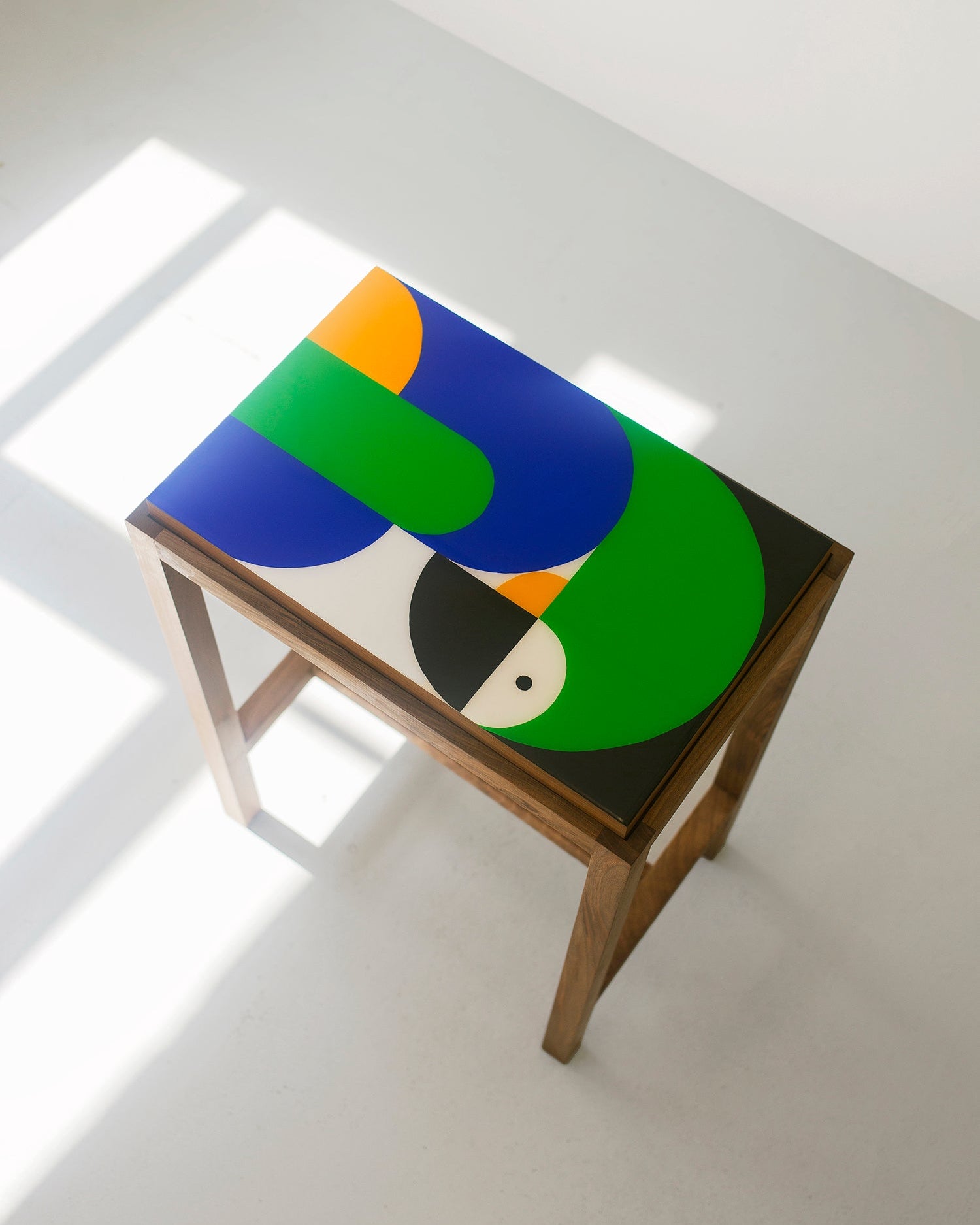 Nested Lines Reversible Console by Malika Favre - Alice Roux