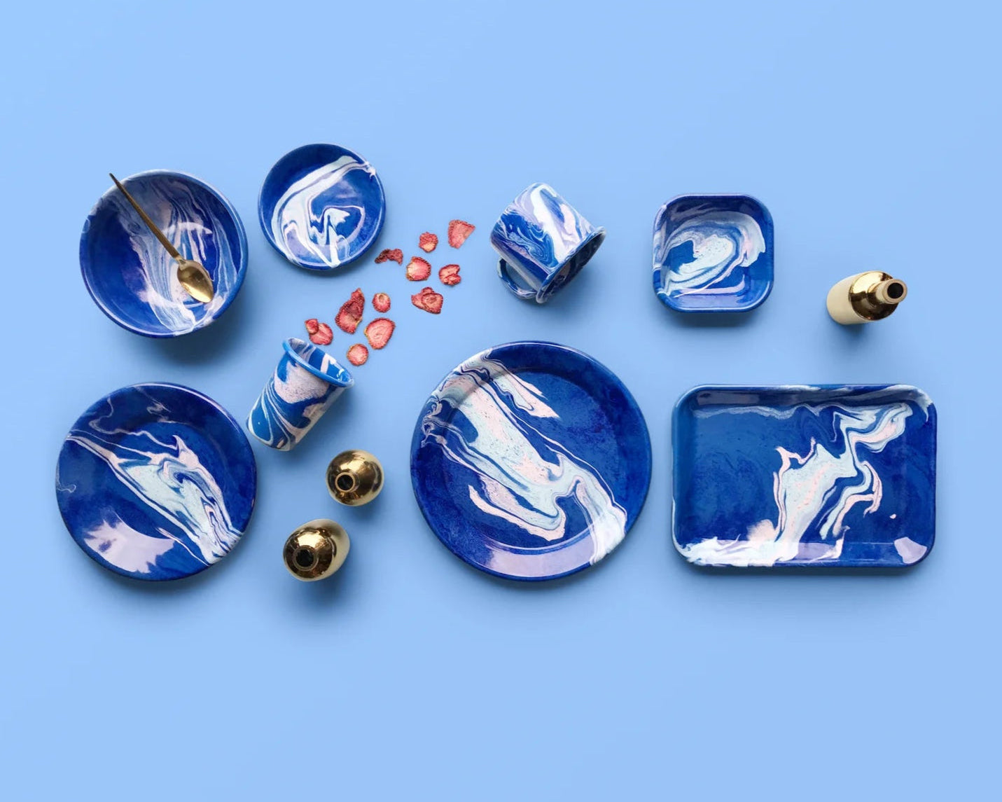 New Marble tableware