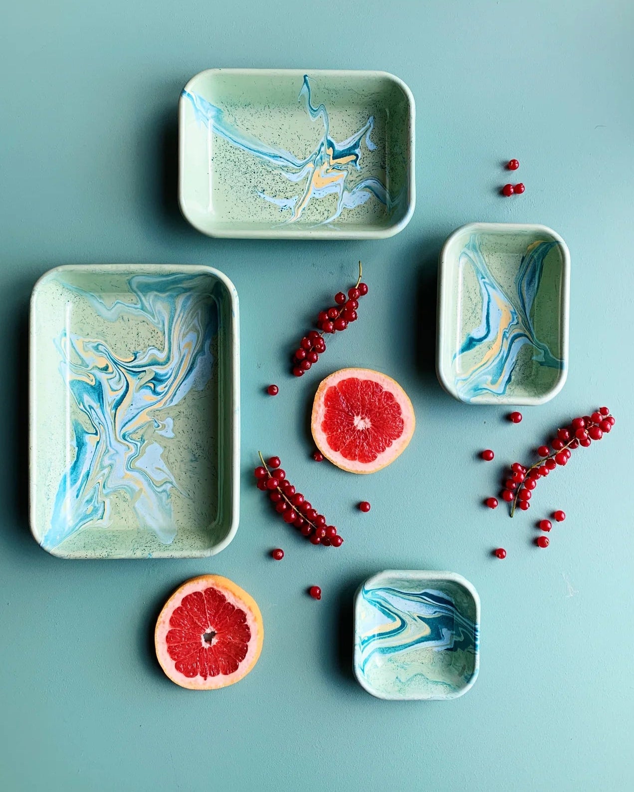 New Marble tableware