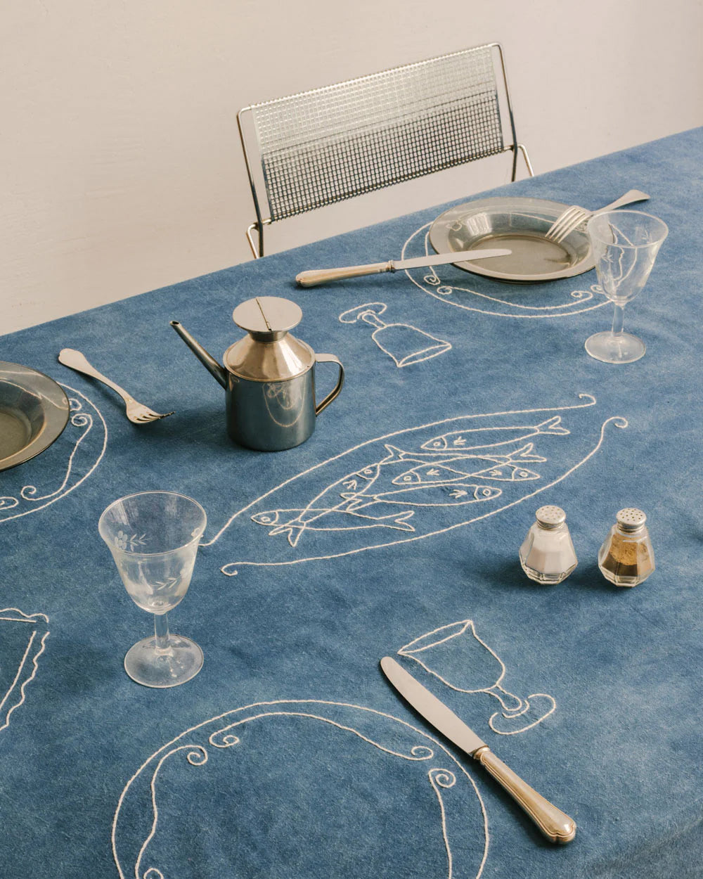 Hand-embroidered Tablecloths