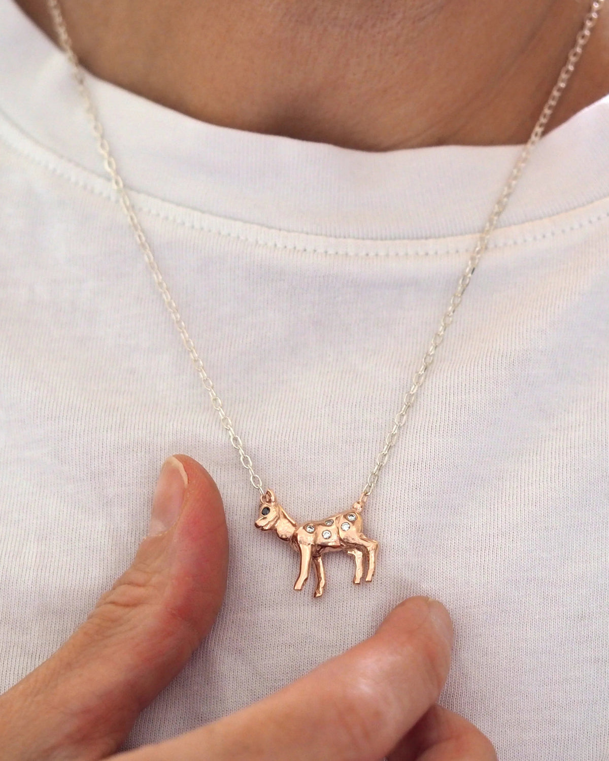 Oh Deer Precious Pendant by RockCakes
