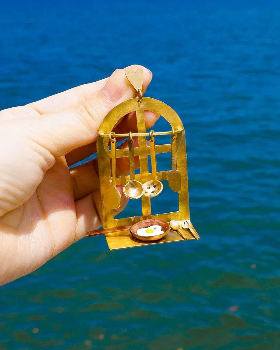 There Is Food At Home earrings
