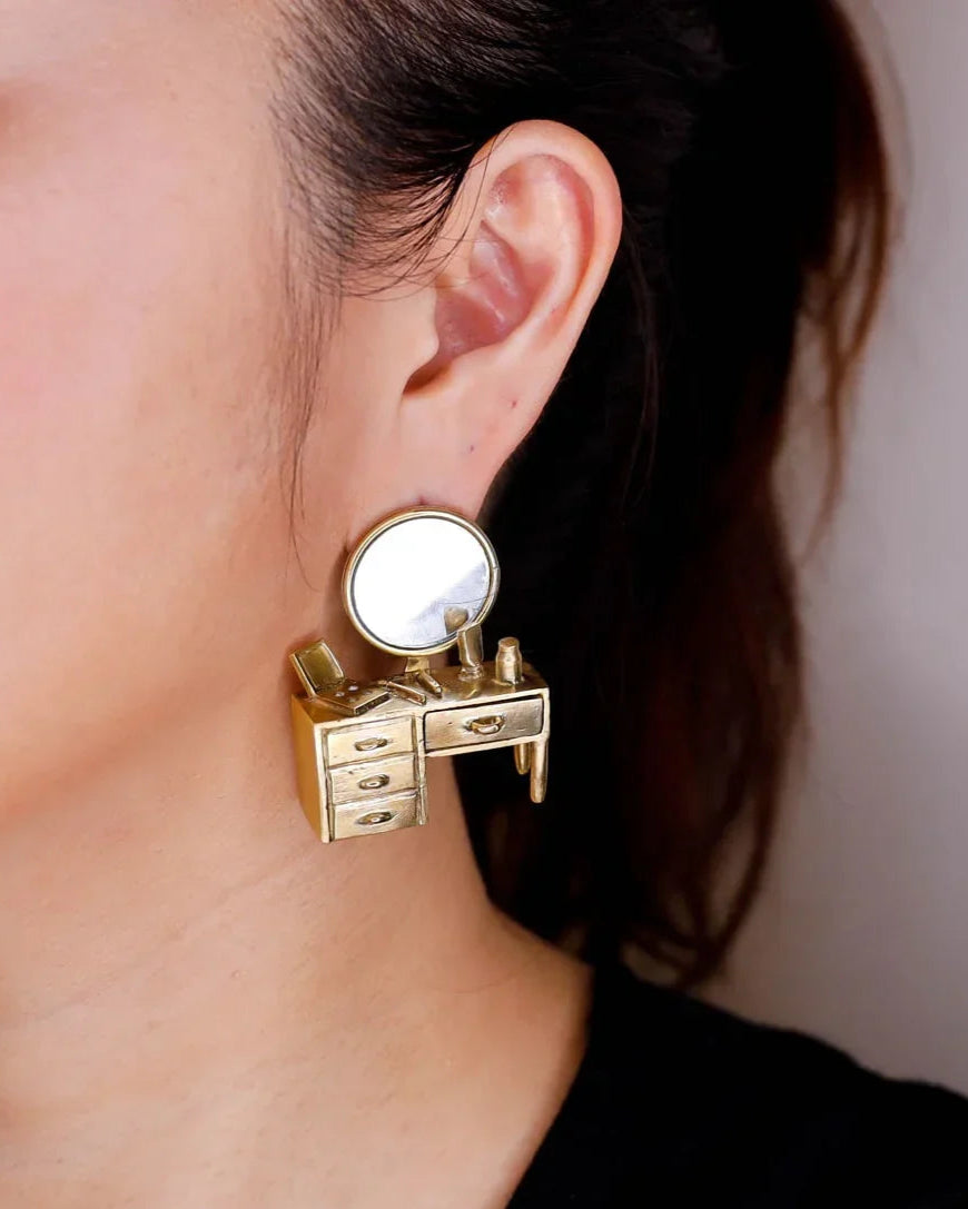 The Make Up vanity earrings