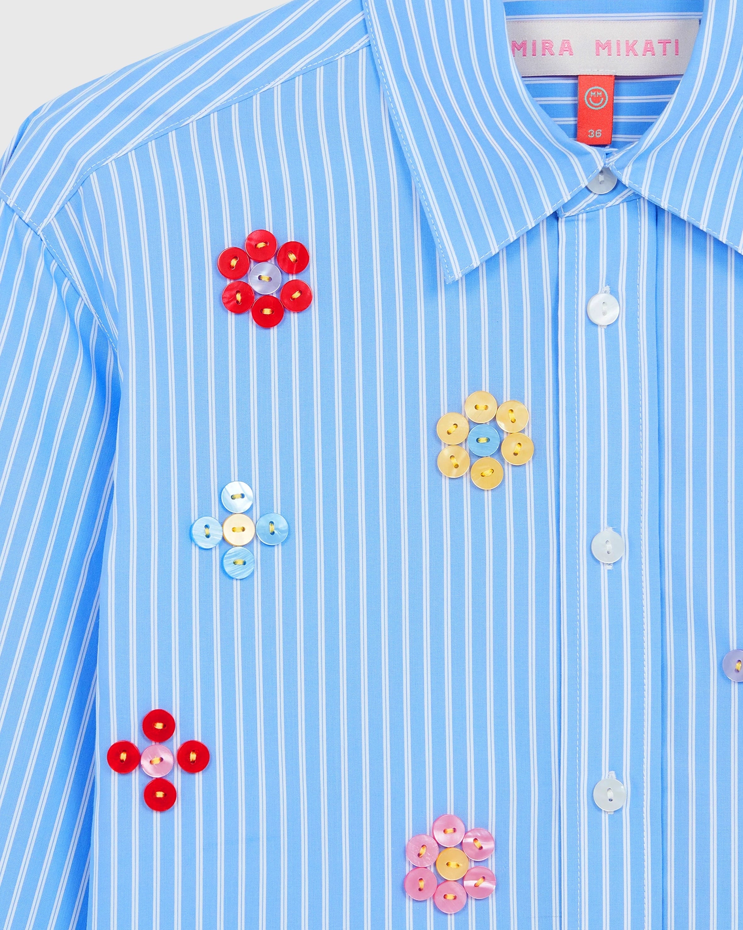 Buttons cropped shirt