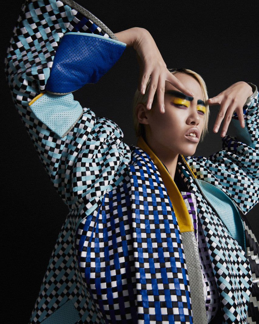 Woven Leather Jackets by Martina Spetlova