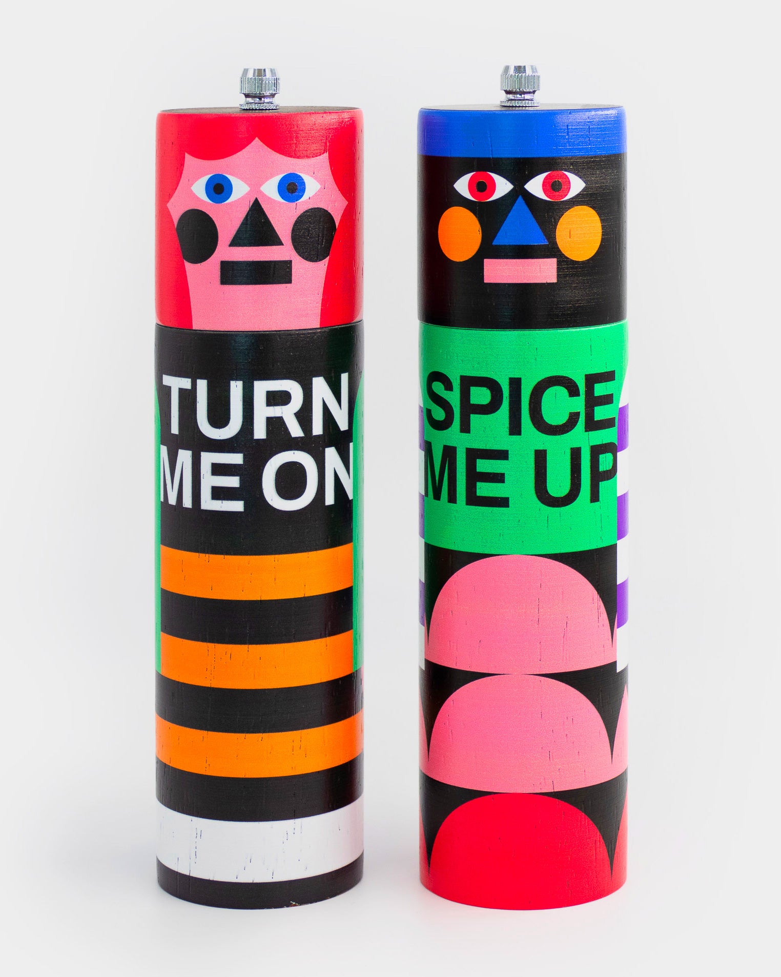 Sally and Pepe Grinders