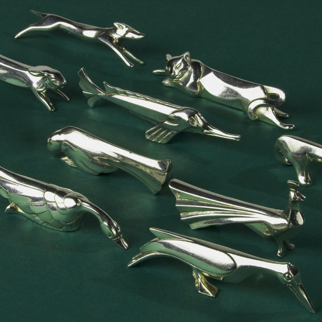 12 Animal Knife Rests