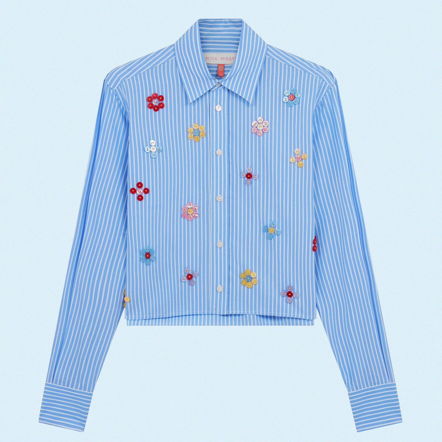 Buttons cropped shirt