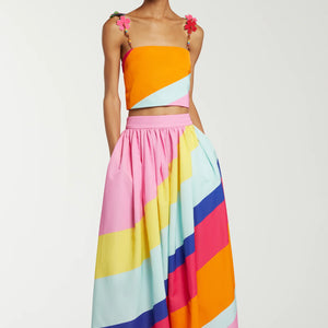 Stripe Maxi Skirt & Top