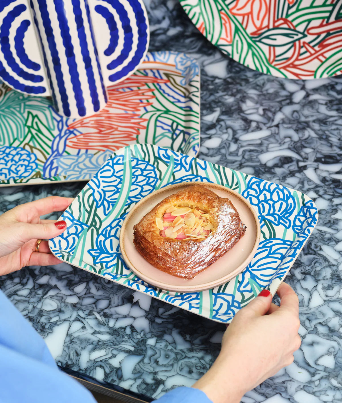The Garden Serving Trays by Séverin Millet - Wrap