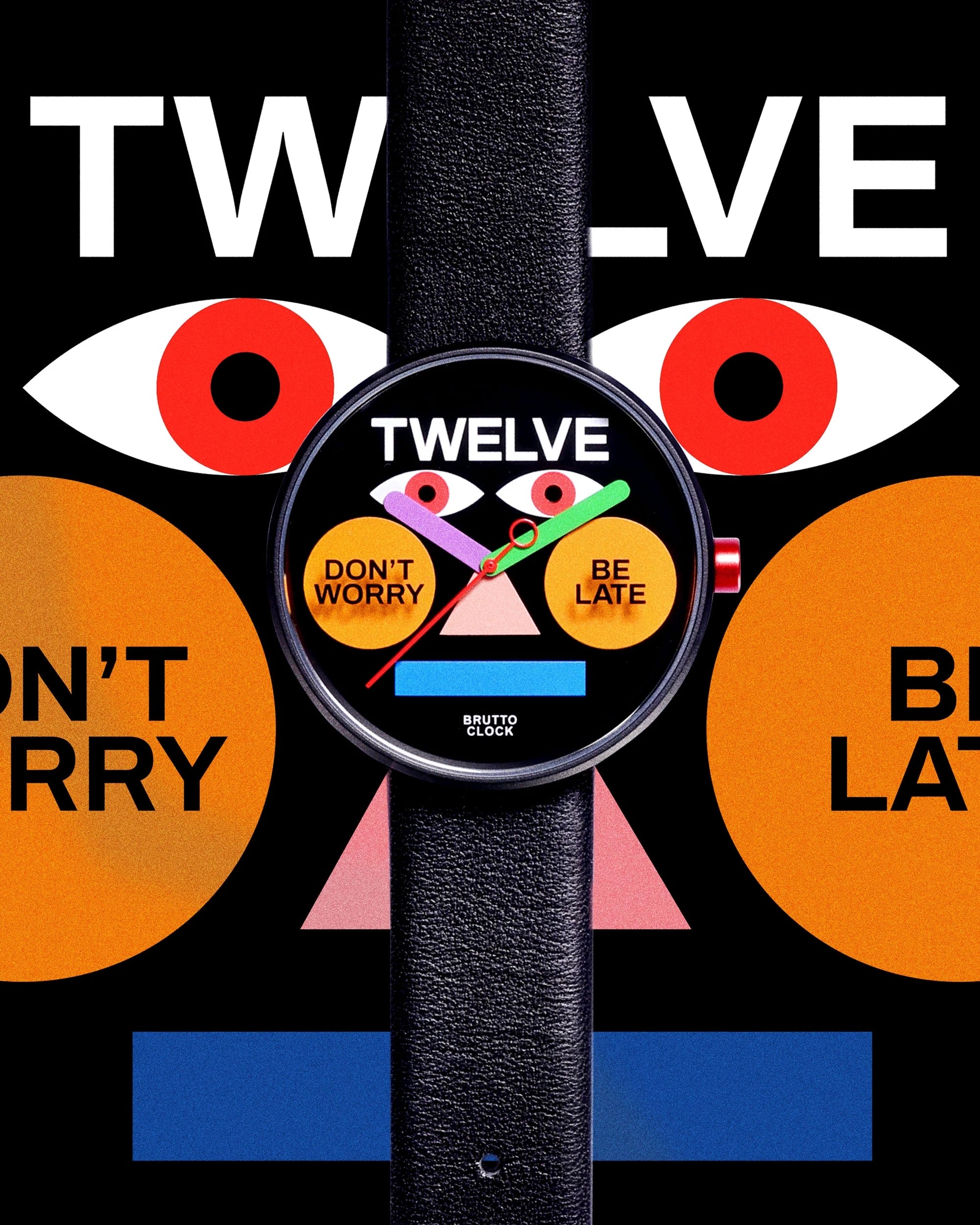 Be Late Watch by Marco Oggian - Brutto