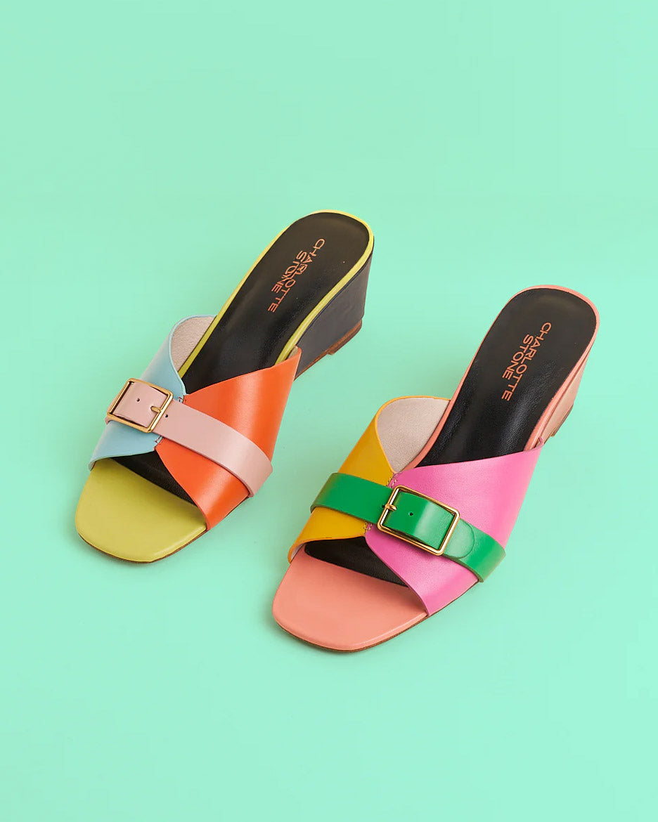 Teresa Wedge Sandals