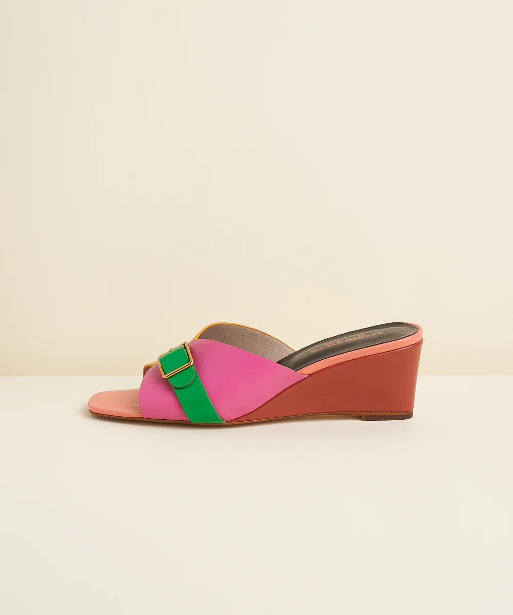 Teresa Wedge Sandals by Charlotte Stone