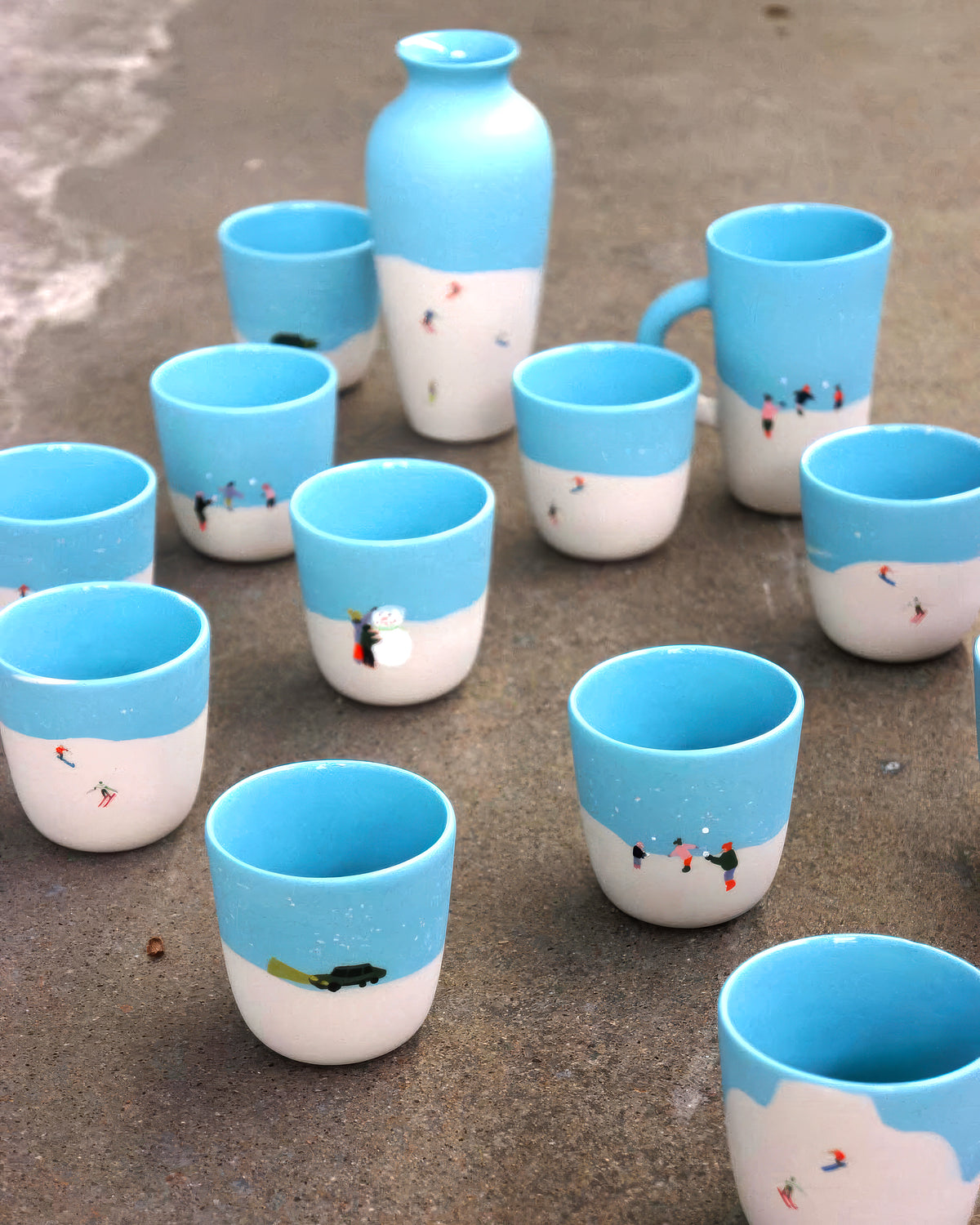 Little People Hand-Painted Ceramics by Top Top