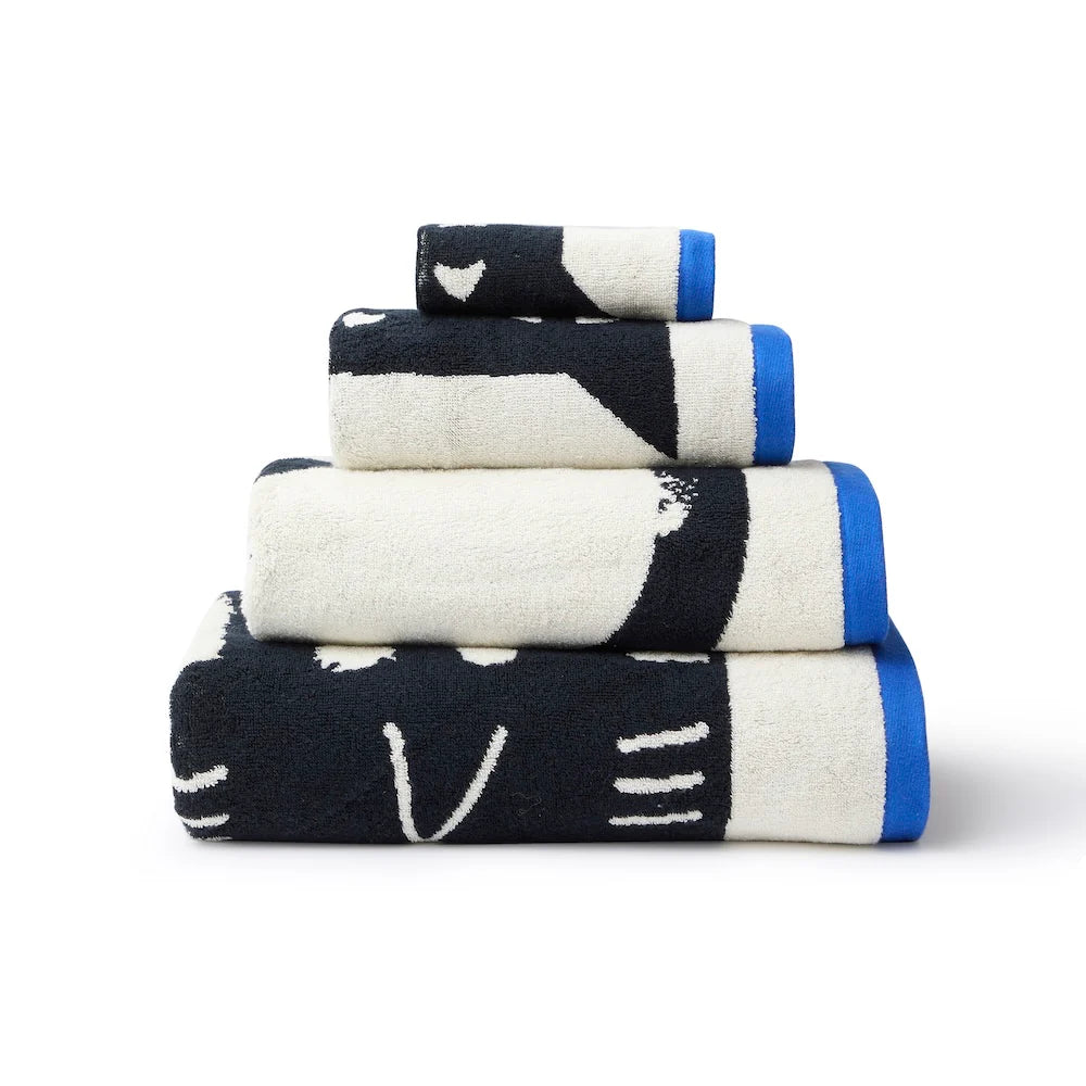 Cat Towels by Donna Wilson