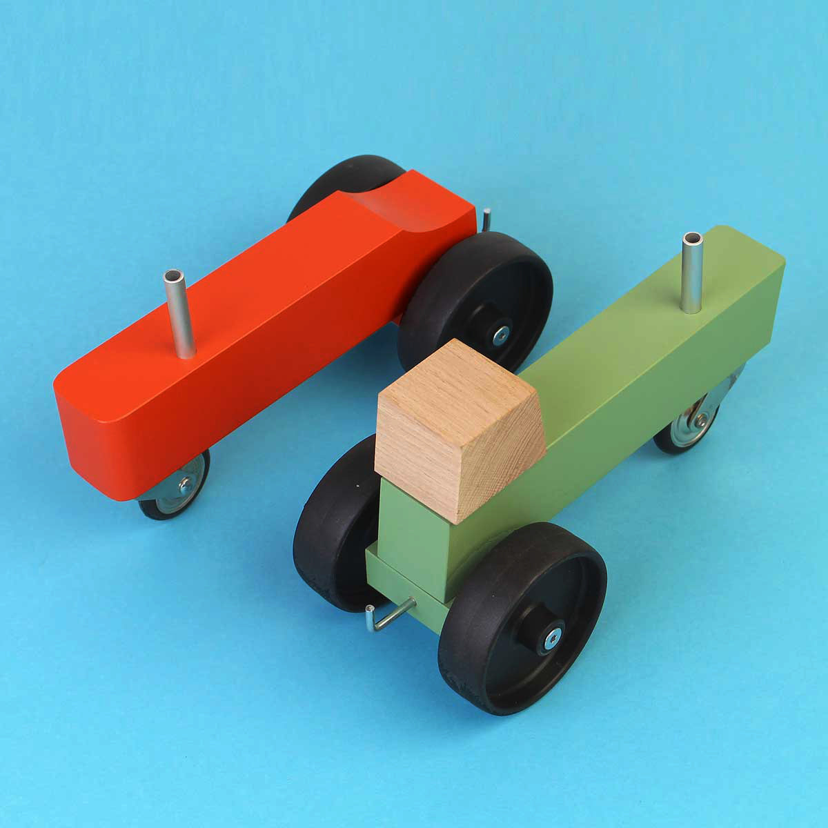 Handmade Tractors & Trucks