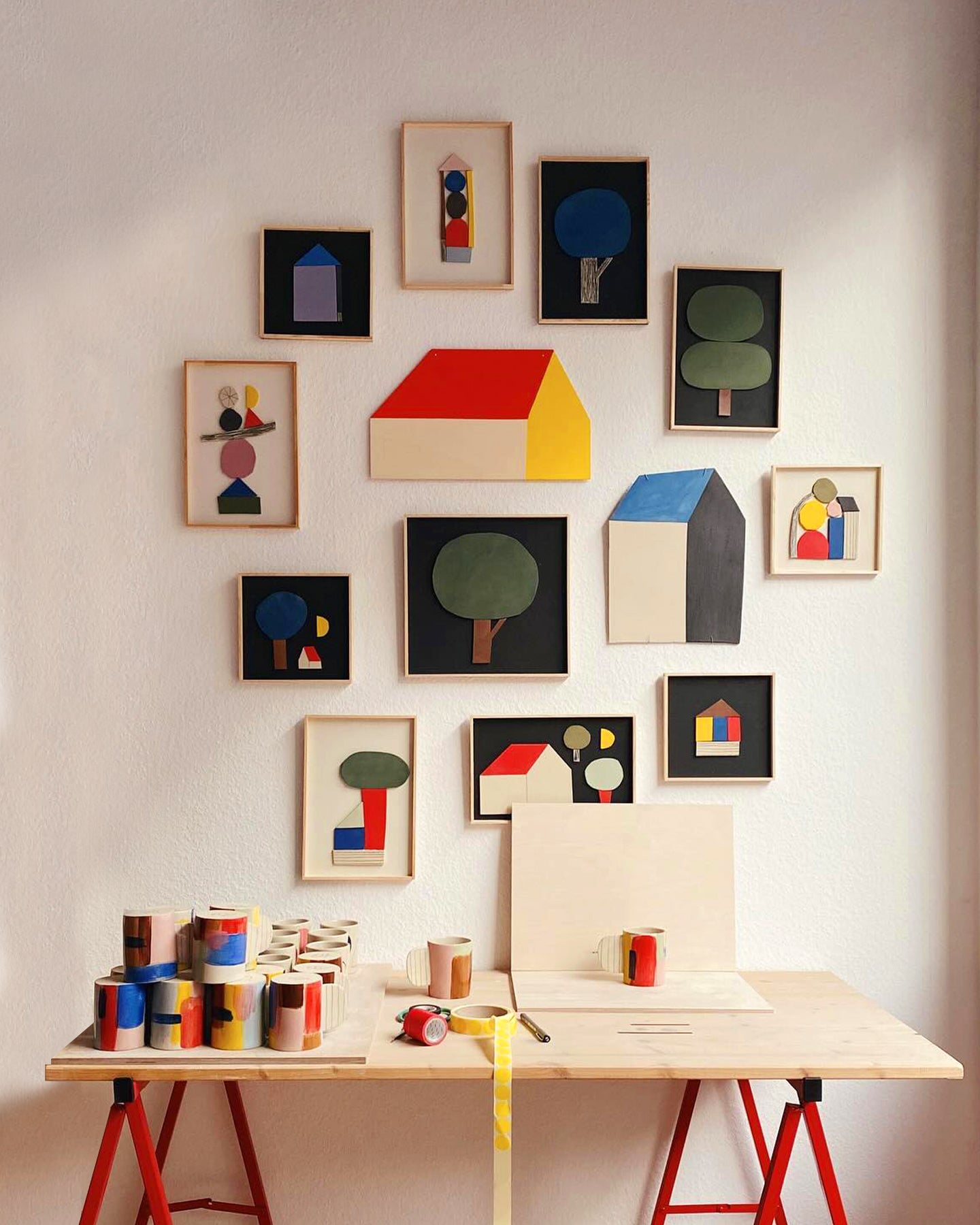 Haus collages