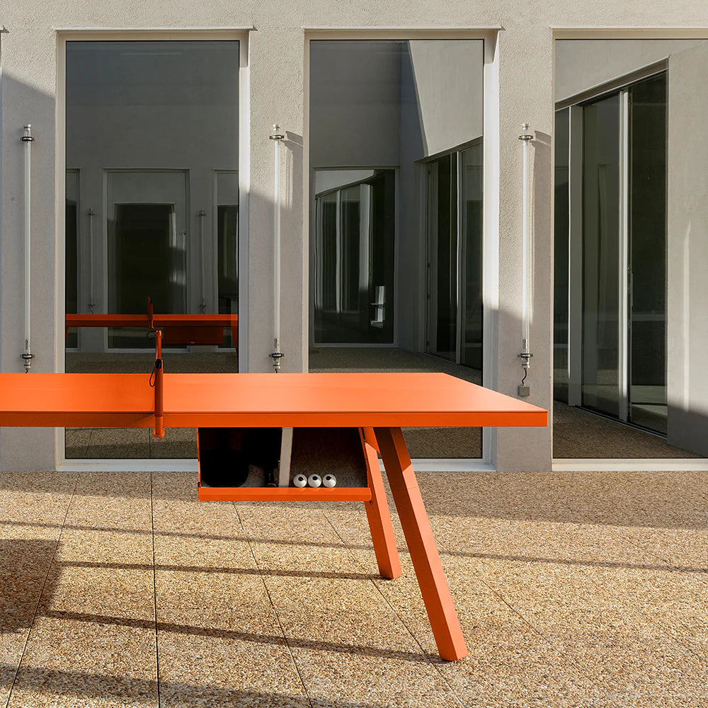 The Ping Pong tables